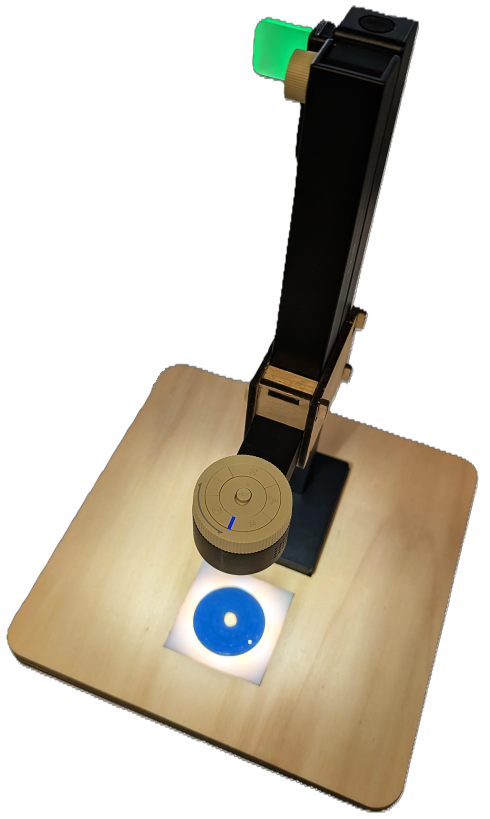 Kamera zur Schießscheiben Erfassung - Frontansicht