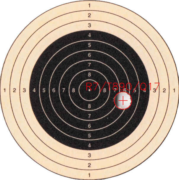 Weitere Detailanalyse für präzise Schussauswertung von Luftgewehr und Luftpistole